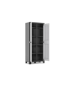 ARMADIO IN RESINA ALTO MULTISPACE KETER "TITAN" BEIGE, 80X44X182 CM